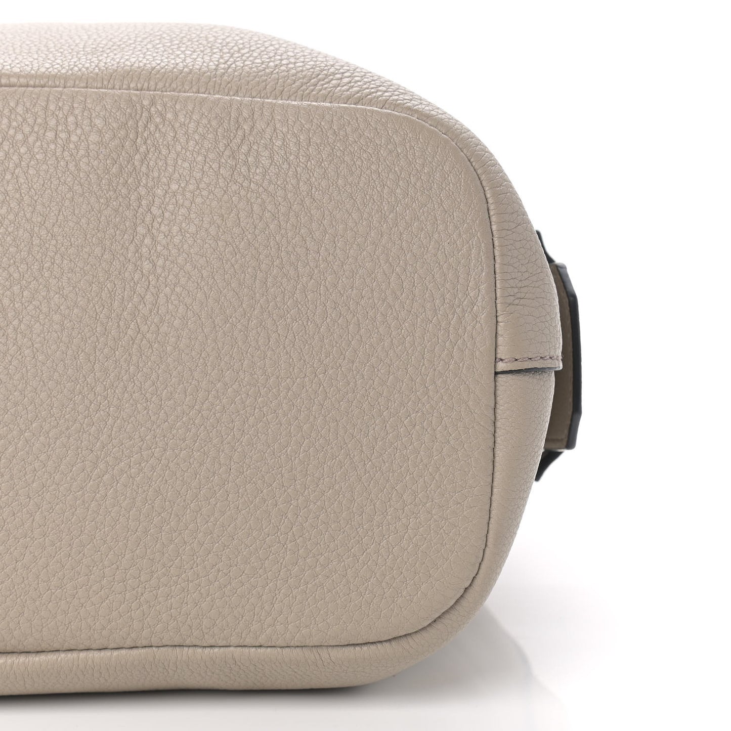 Vitello Daino Shoulder Bag Pomice