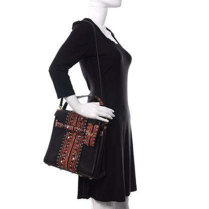 Valentino Garavani Alce Tribal Medium My Rockstud Frame Bag Black 2 of 9