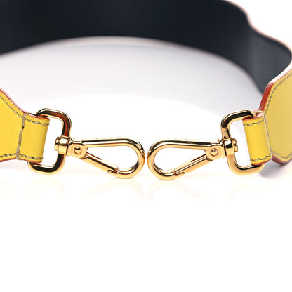 Fendi Vitello Dolce Bi-Color Strap You Cedro Blue Notte 4 of 4