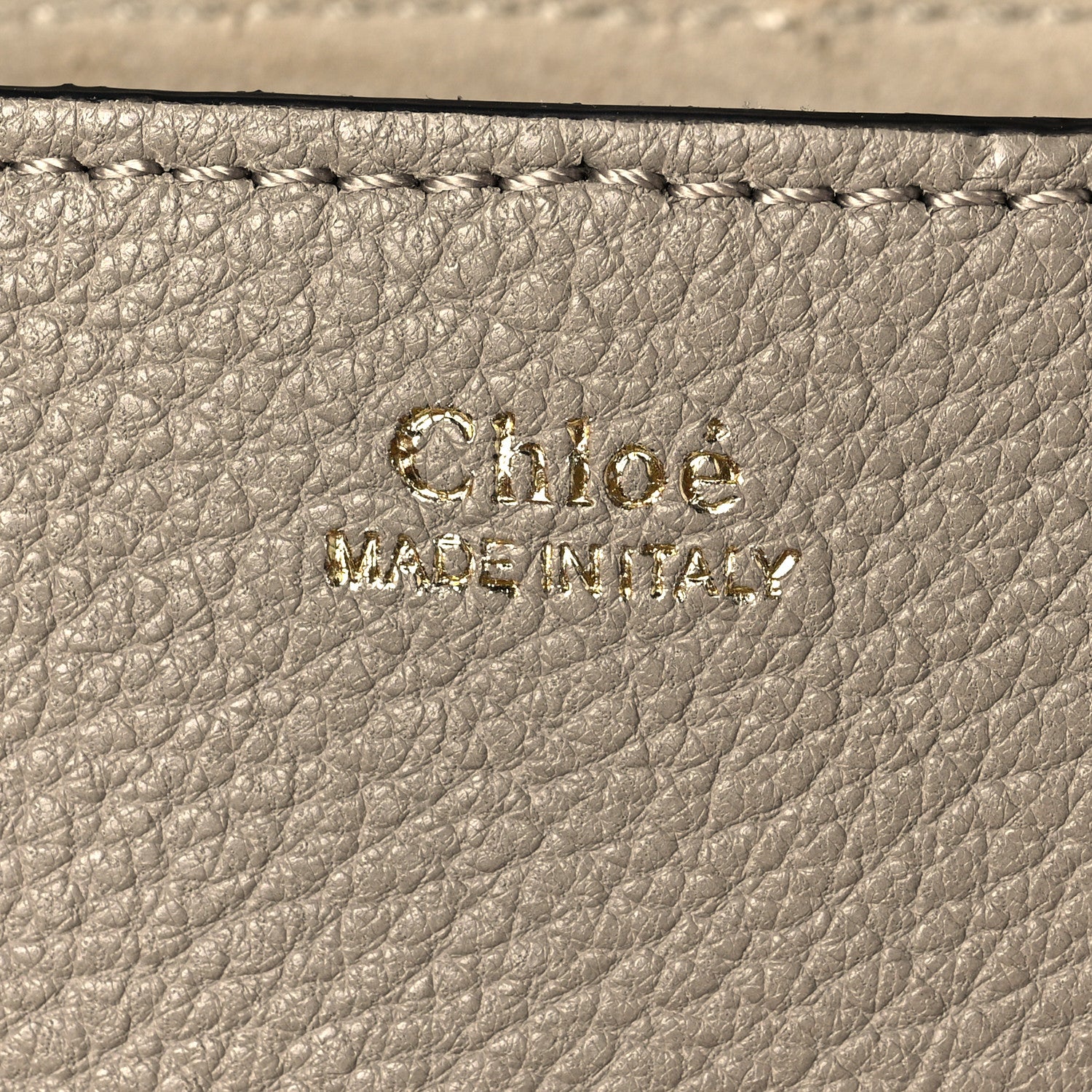 Chloe Grained Lambskin Mini Drew Shoulder Bag Motty Grey 6 of 7