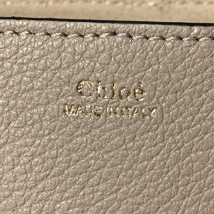 Chloe Grained Lambskin Mini Drew Shoulder Bag Motty Grey 6 of 7