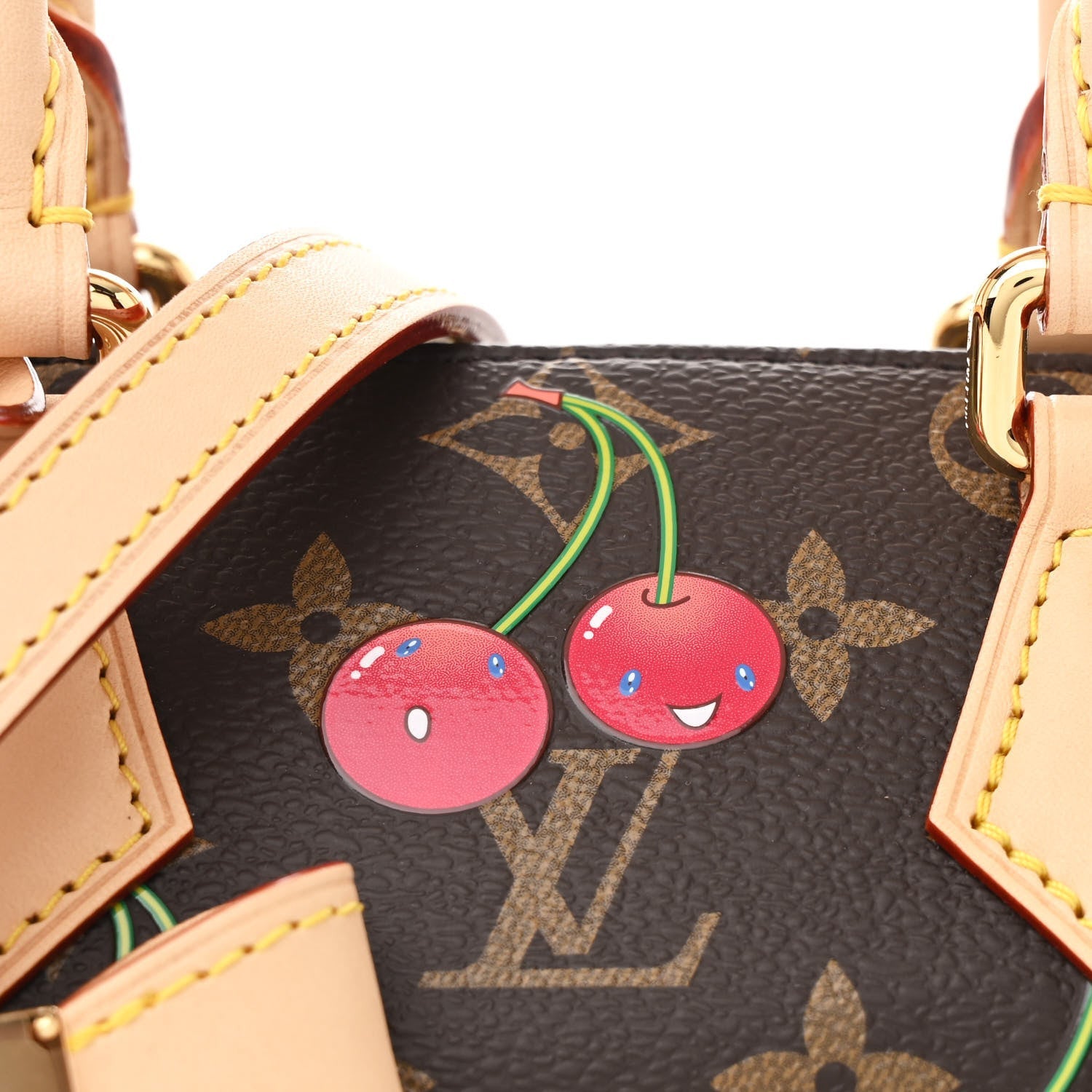 Louis Vuitton LV X TM Monogram Cerises Speedy Bandouliere 20 6 of 7