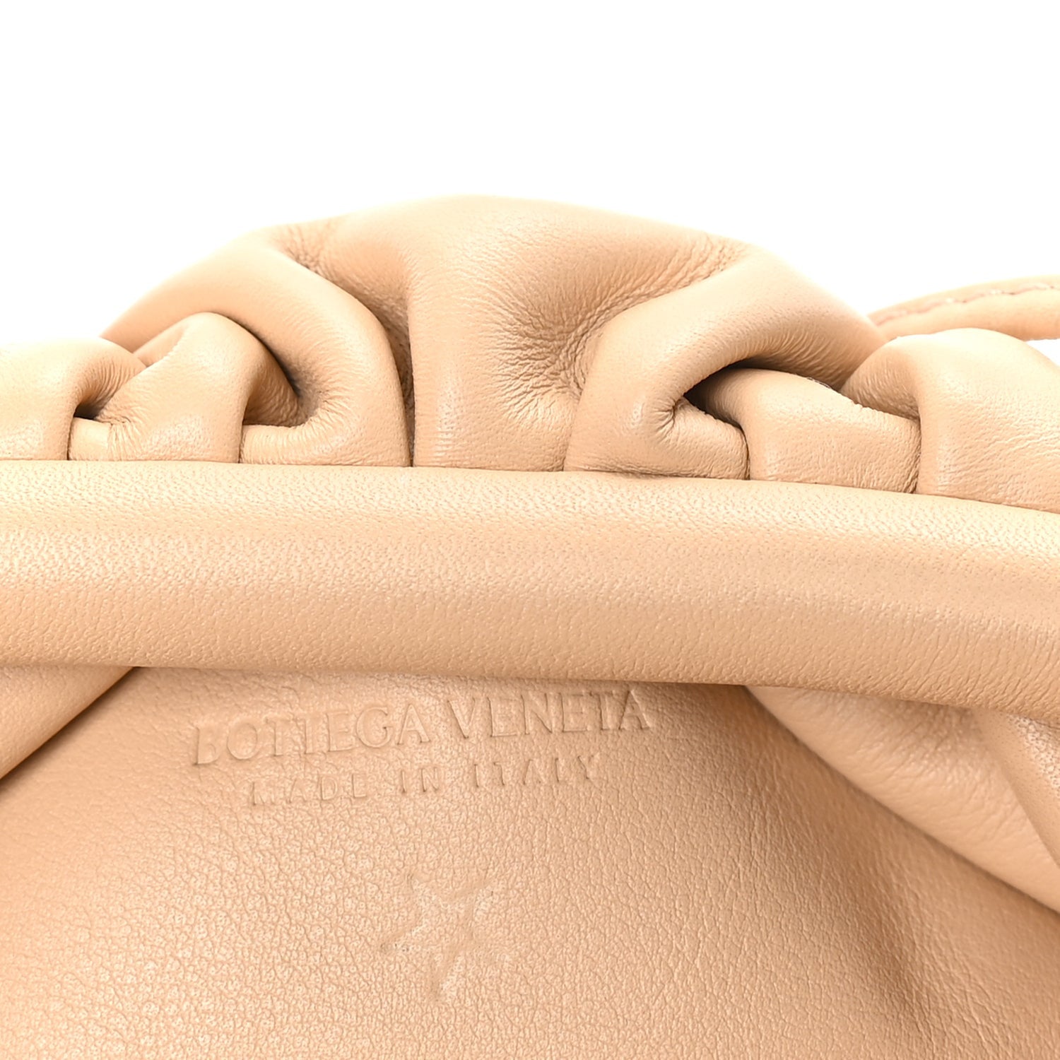 Bottega Veneta Butter Calfskin The Mini Pouch  Almond 5 of 7