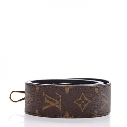 Louis Vuitton Monogram Bandouliere Shoulder Strap Black 2 of 5