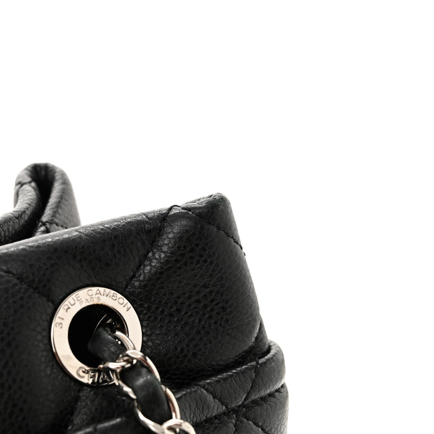 Chanel Caviar Quilted CC Timeless Soft Tote Black 13 of 15