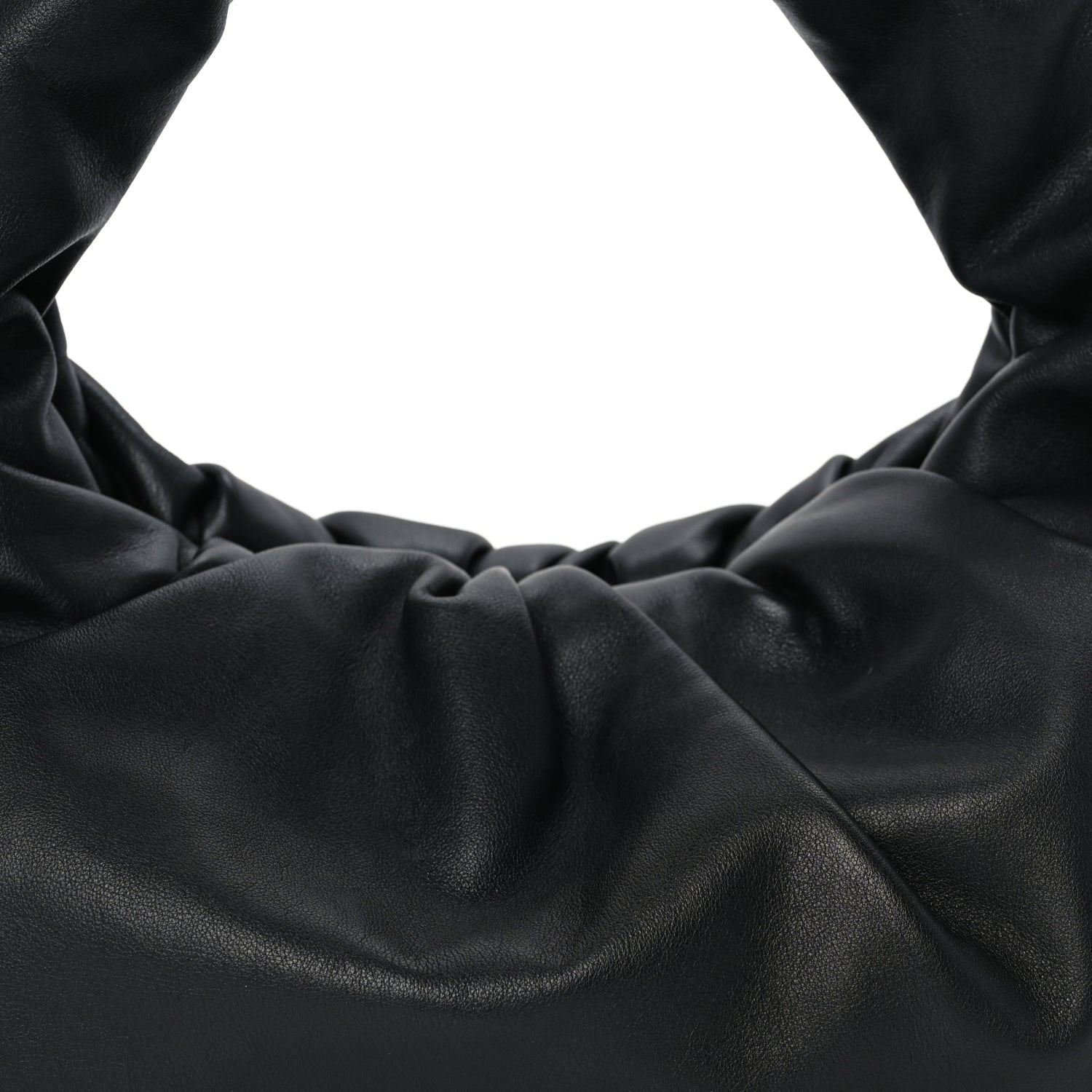 Bottega Veneta Smooth Butter Calfskin Small The Shoulder Pouch Black 6 of 8