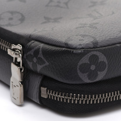 Louis Vuitton Monogram Eclipse Reverse Double Phone Pouch 7 of 8
