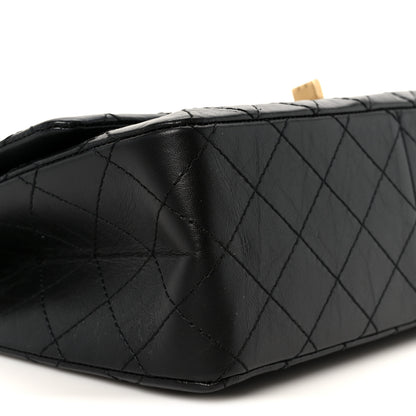 Chanel Aged Calfskin Quilted 2.55 Reissue 226 Flap Black 9 of 10