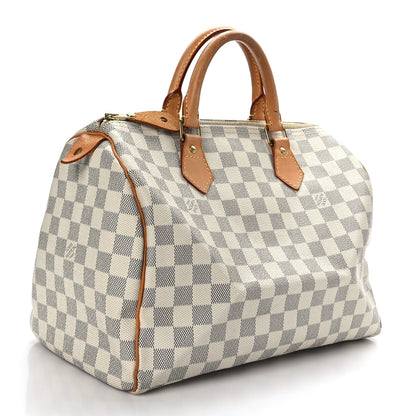 Louis Vuitton Damier Azur Speedy 30 3 of 12