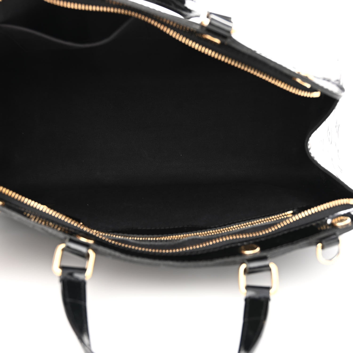 Louis Vuitton Vernis Brea MM Black 5 of 14