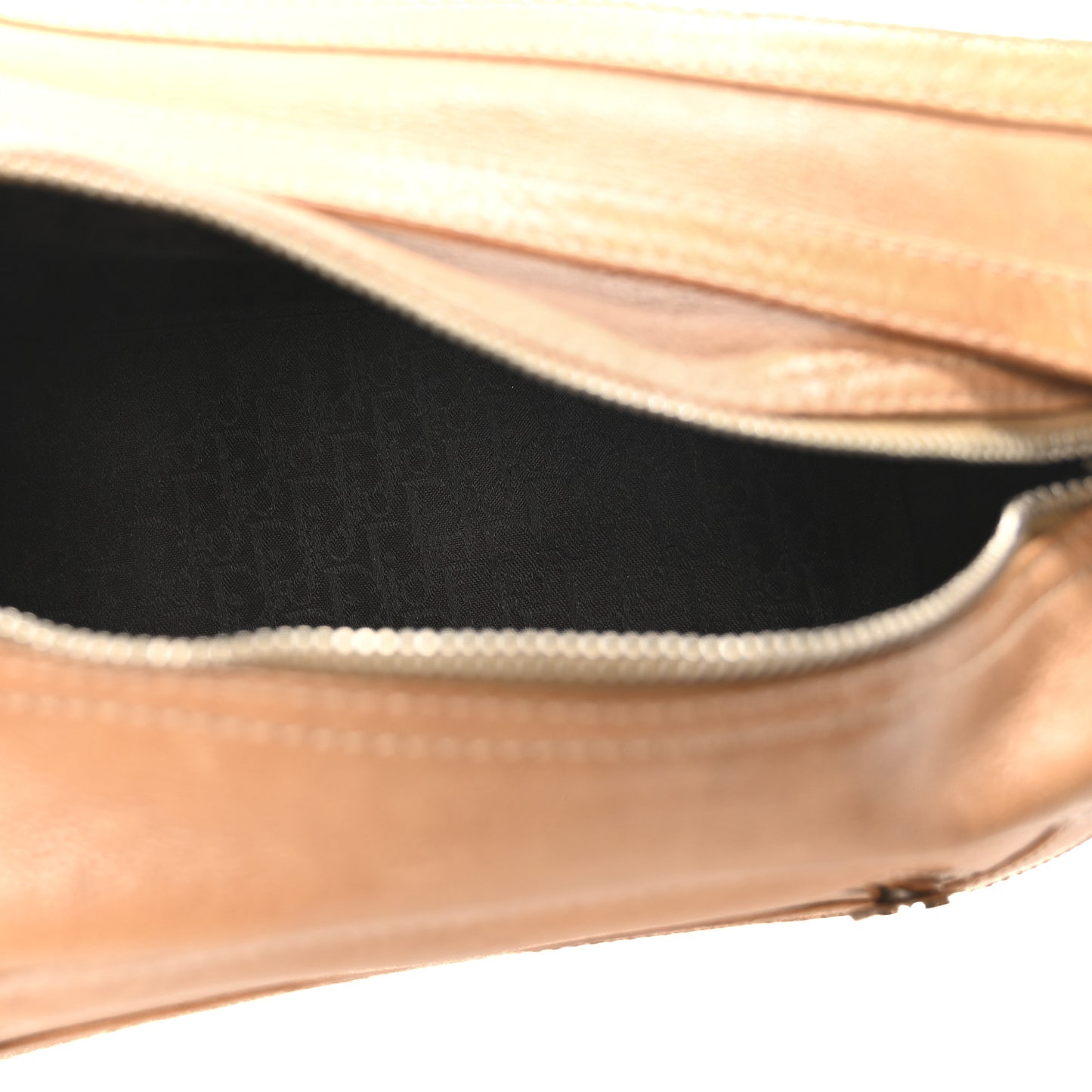Calfskin Flight East West Bag Camel