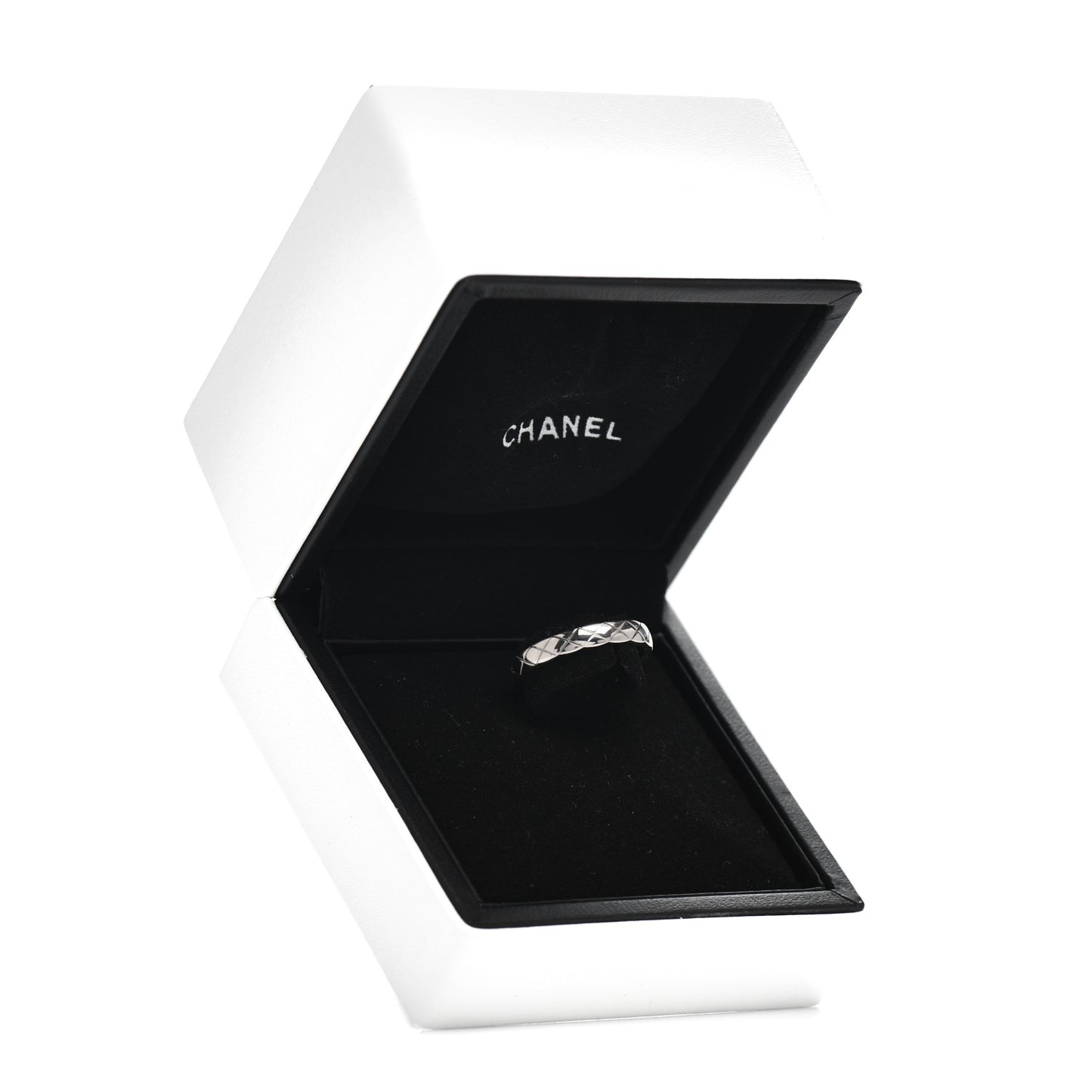 18K White Gold Mini Coco Crush Ring 50 5.25