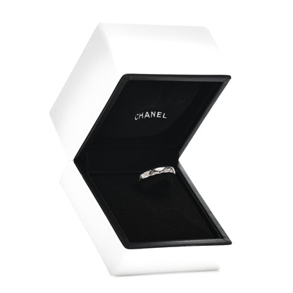 Chanel 18K White Gold Mini Coco Crush Ring 50 5.25 4 of 4
