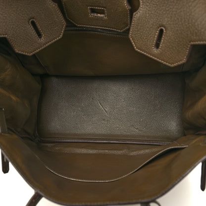 Hermes Chevre De Coromandel HAC Birkin 36 Vert Olive 5 of 15