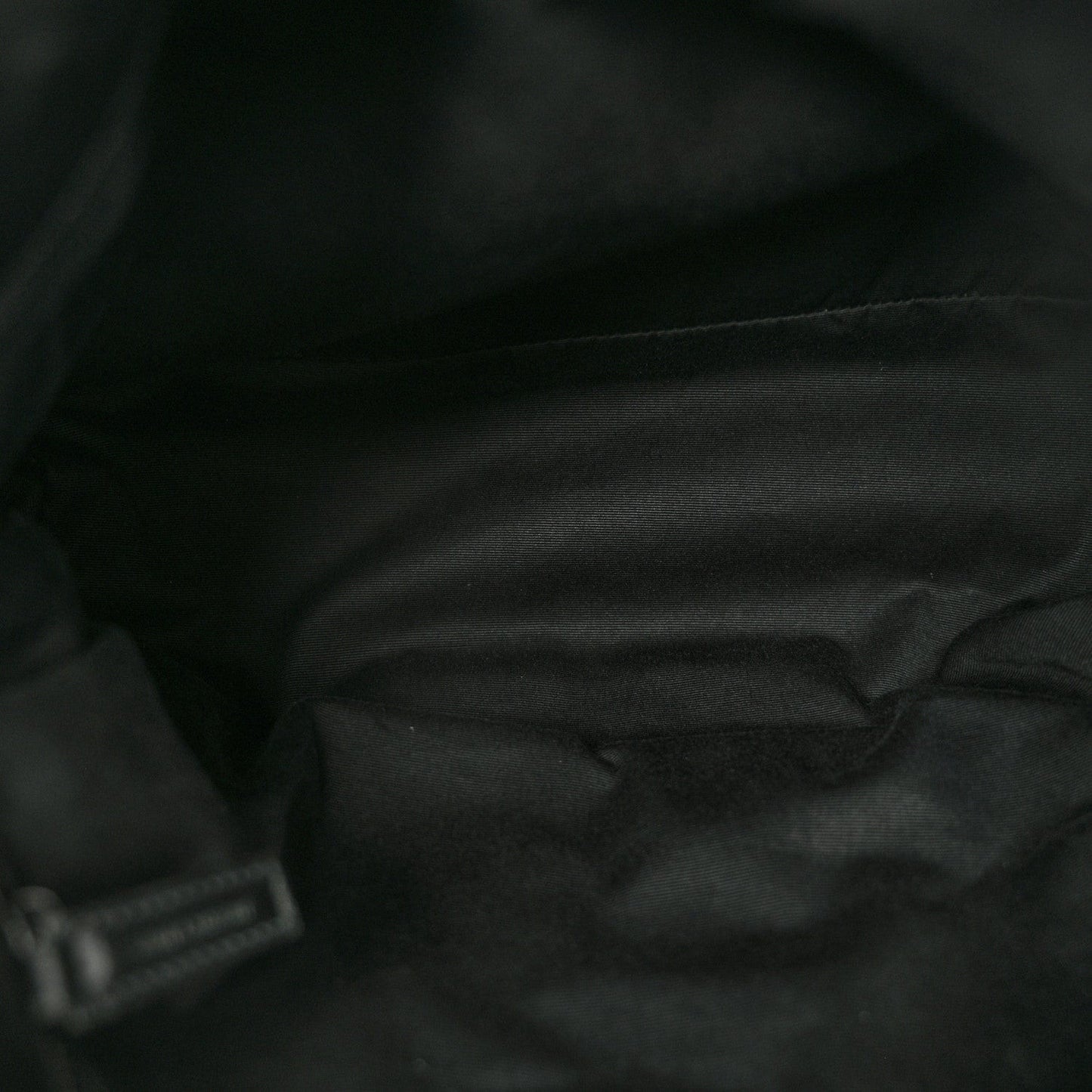 Lambskin Quilted Toy Loulou Puffer Monogram Chain Satchel Black