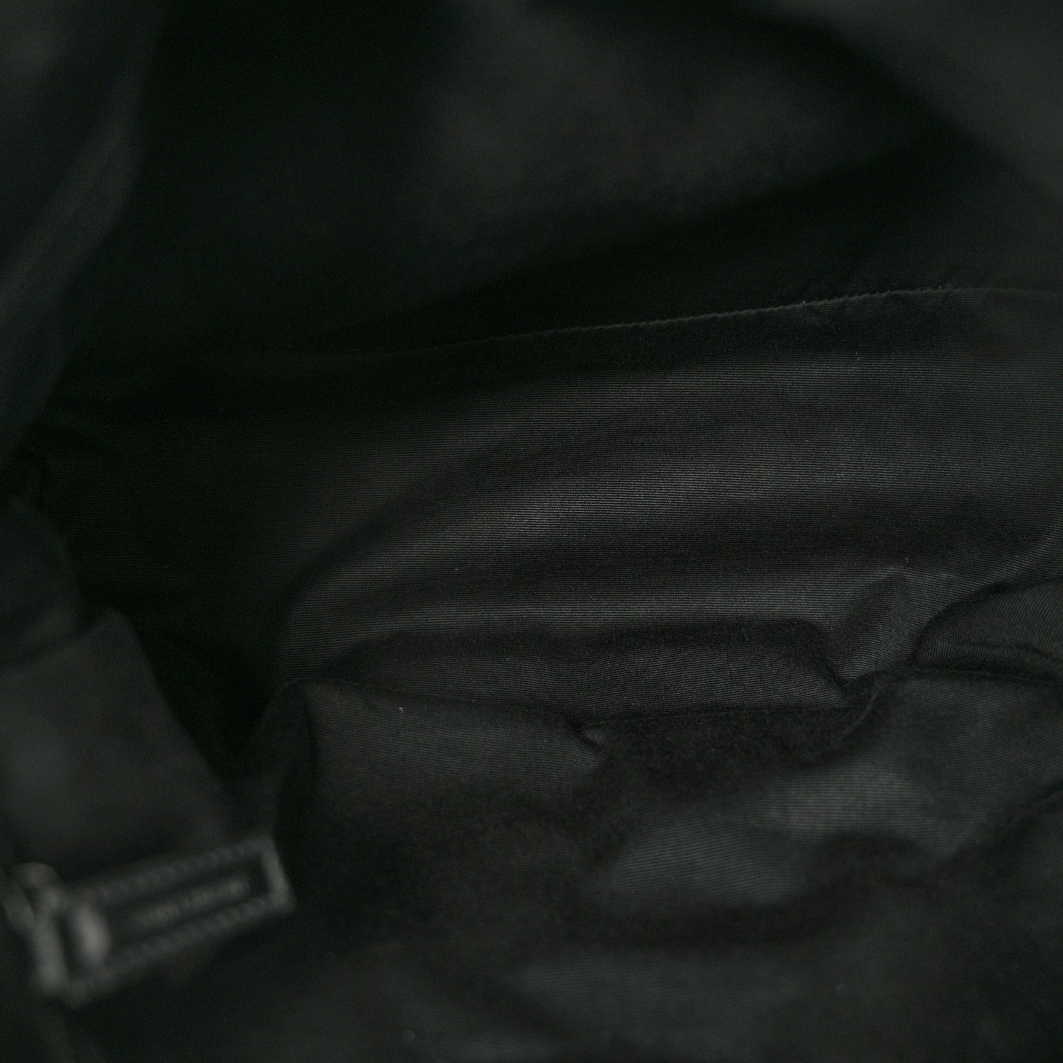 Saint Laurent Lambskin Quilted Toy Loulou Puffer Monogram Chain Satchel Black 4 of 10