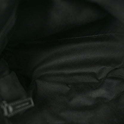 Saint Laurent Lambskin Quilted Toy Loulou Puffer Monogram Chain Satchel Black 4 of 10