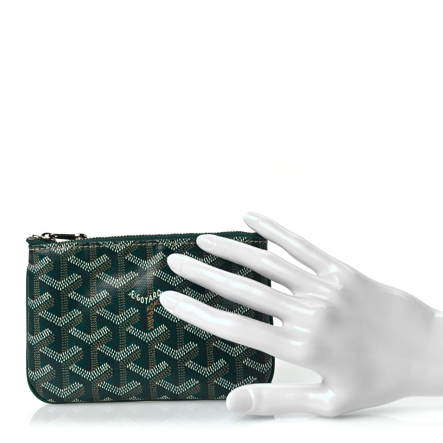 Goyard ine Mini Senat Pochette Green Green 2 of 7