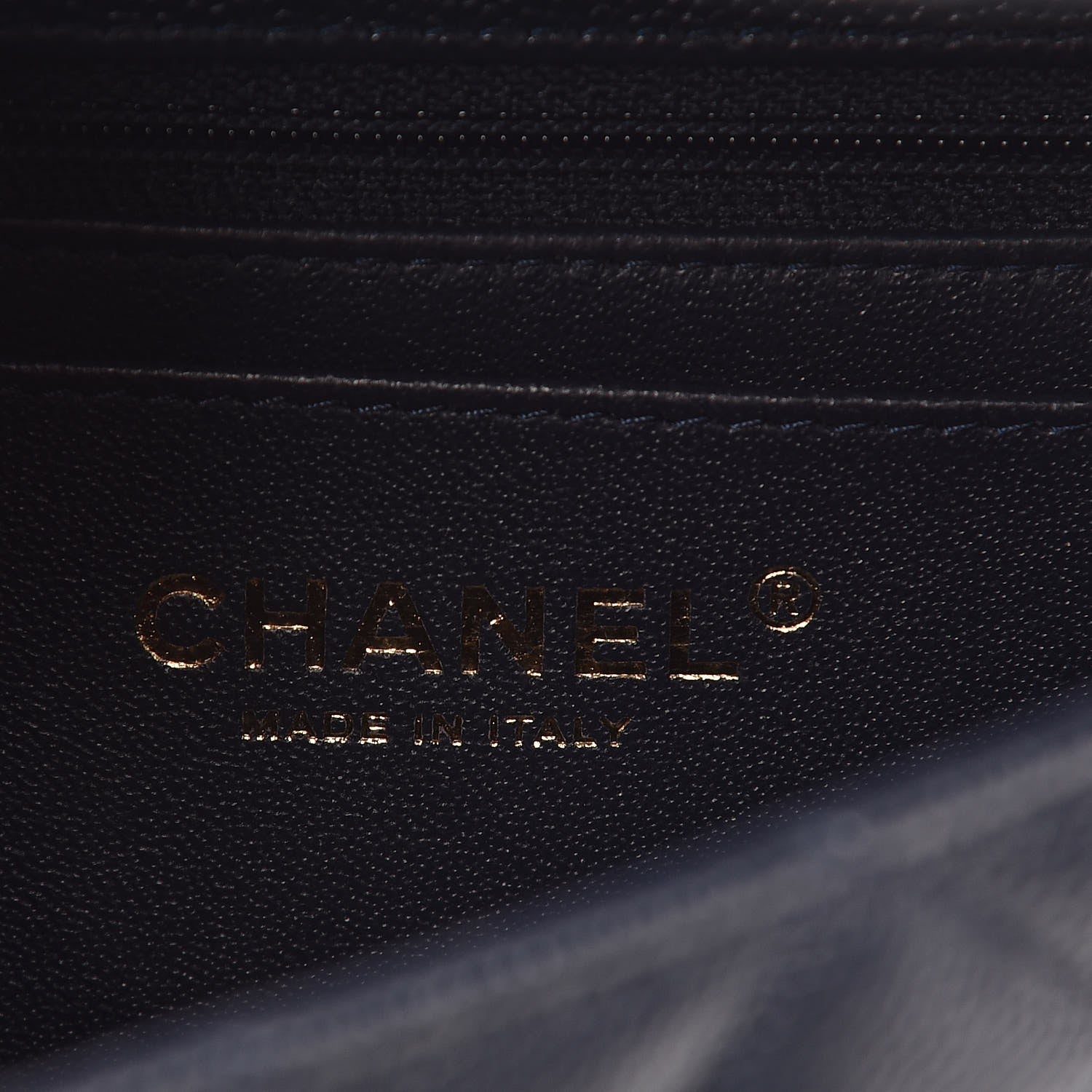 Chanel Caviar Quilted Mini Rectangular Flap Navy 6 of 10