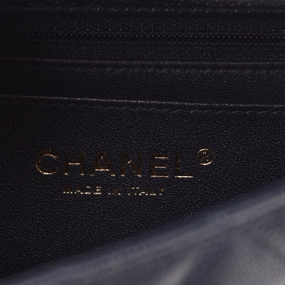 Chanel Caviar Quilted Mini Rectangular Flap Navy 6 of 10
