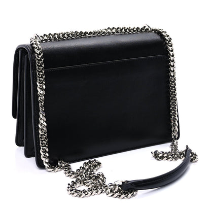 Saint Laurent Calfskin Medium Monogram Sunset Black 2 of 8