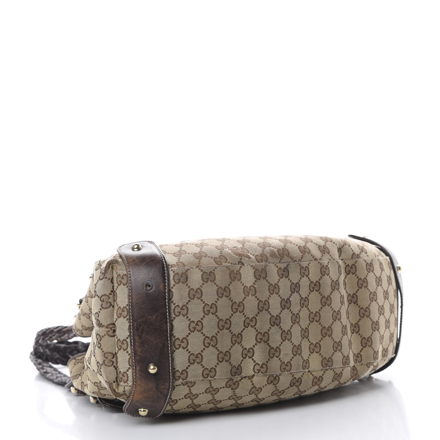 Gucci Monogram Medium Pelham Shoulder Bag Dark Brown 3 of 13