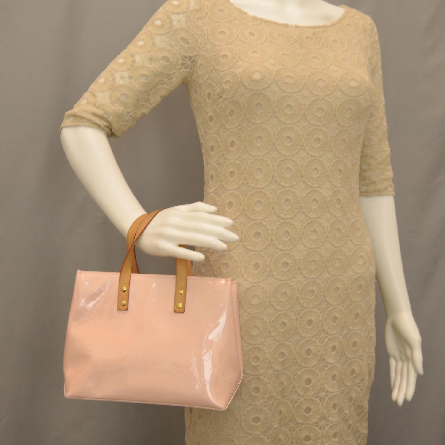 Louis Vuitton Vernis Reade PM Marshmallow 2 of 7