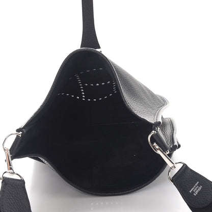 Hermes Taurillon Clemence Evelyne III PM Black 5 of 7