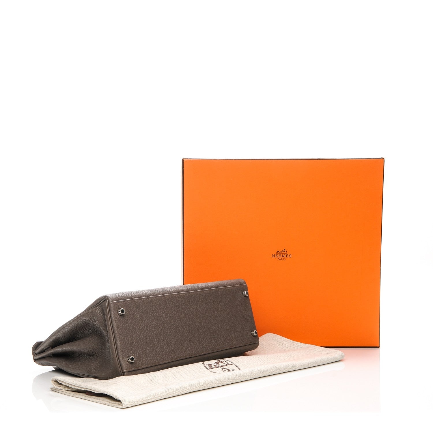 Hermes Togo Kelly Retourne 35 Etain 25 of 25