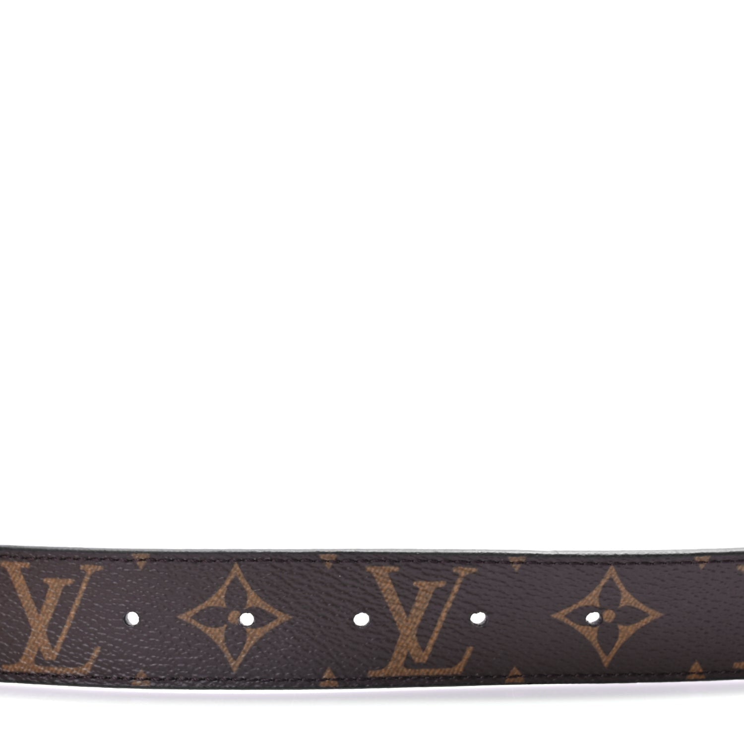 Louis Vuitton Calfskin Monogram 30mm LV Initiales Reversible Belt 90 36 Black 4 of 6
