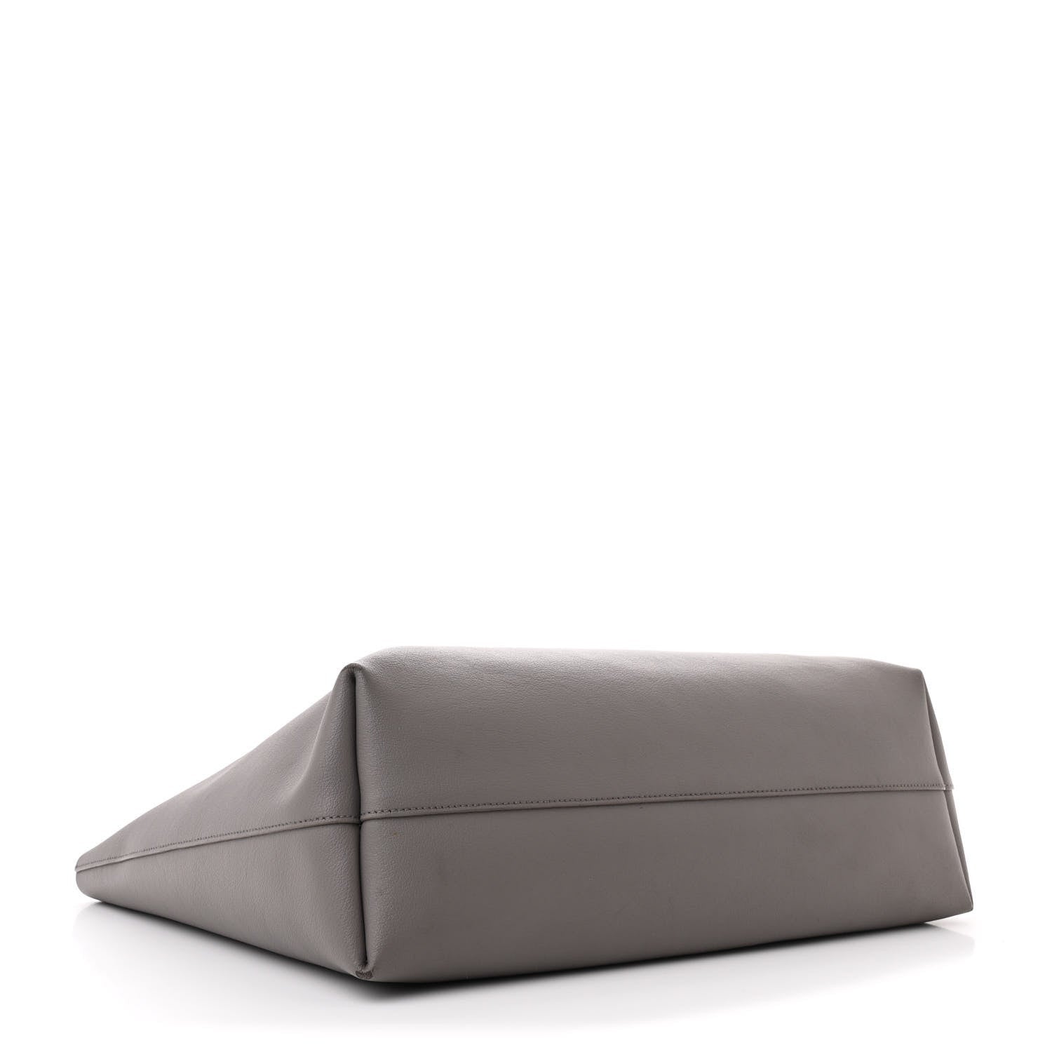 Saint Laurent Calfskin Large Shopping Tote Fog 5 of 7