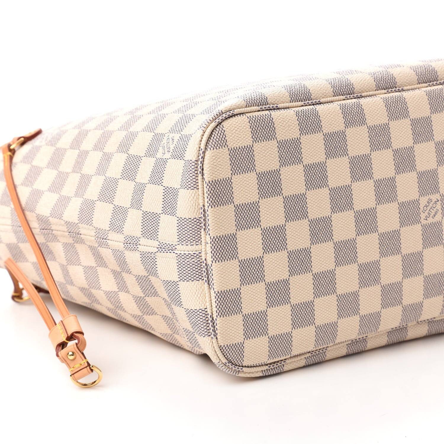 Louis Vuitton Damier Azur Neo Neverfull MM Rose Ballerine 6 of 11