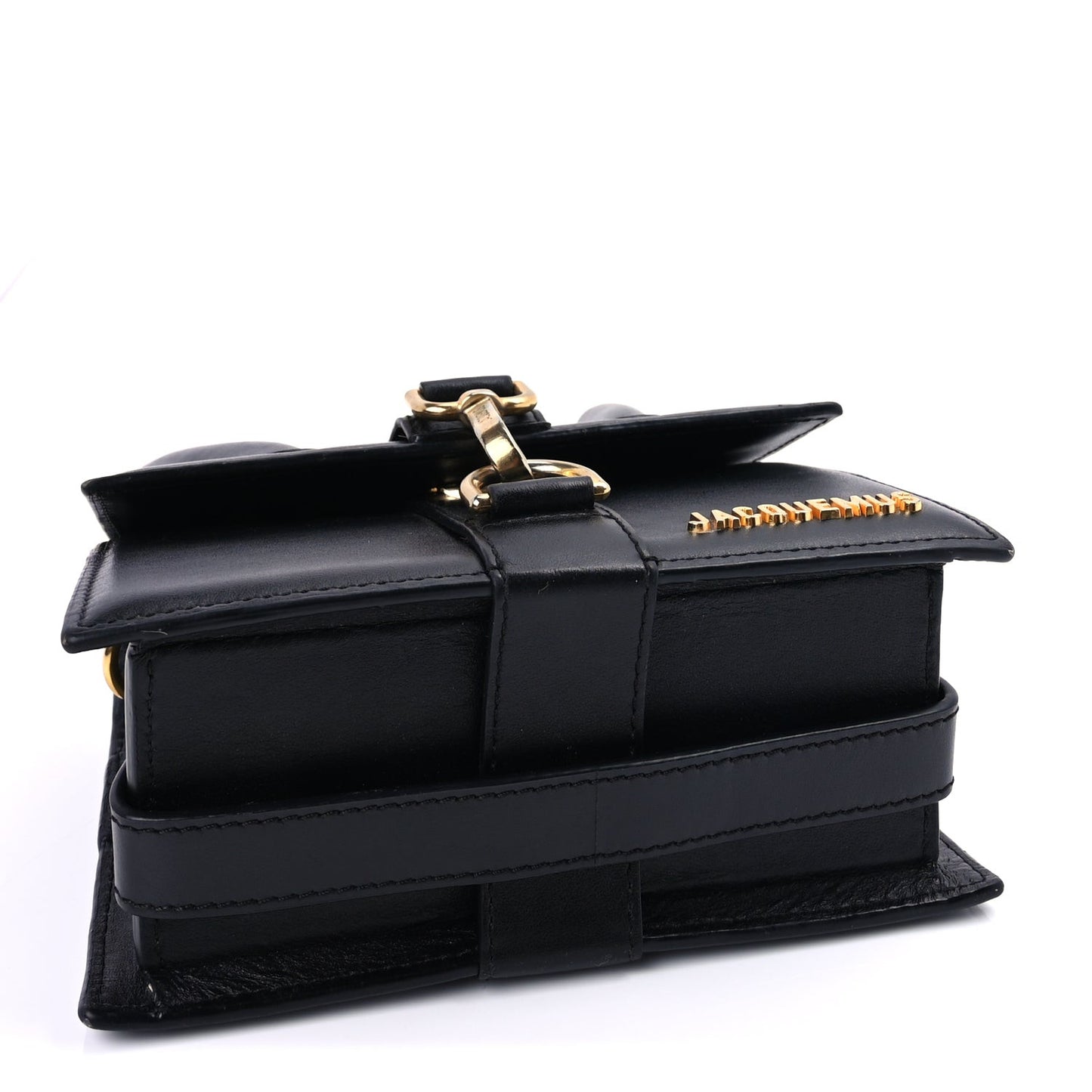 Smooth Calfskin Le Chiquito Montagne Moyen Black