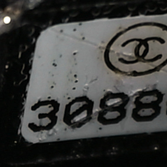 Chanel Lambskin Chevron Quilted Mini Rectangular Flap Black 7 of 15