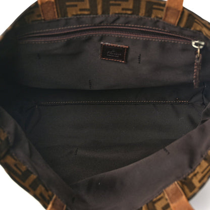 Fendi Zucca Small Tote Tobacco Tobacco 4 of 8