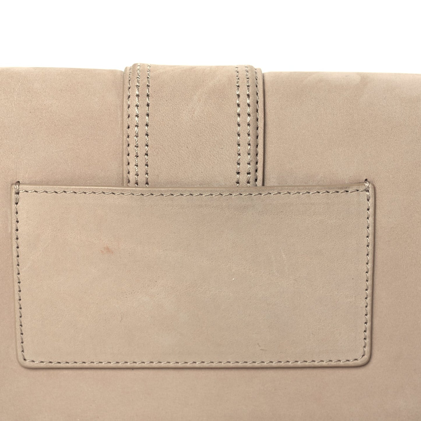 Suede Le Bambino Long Dark Beige