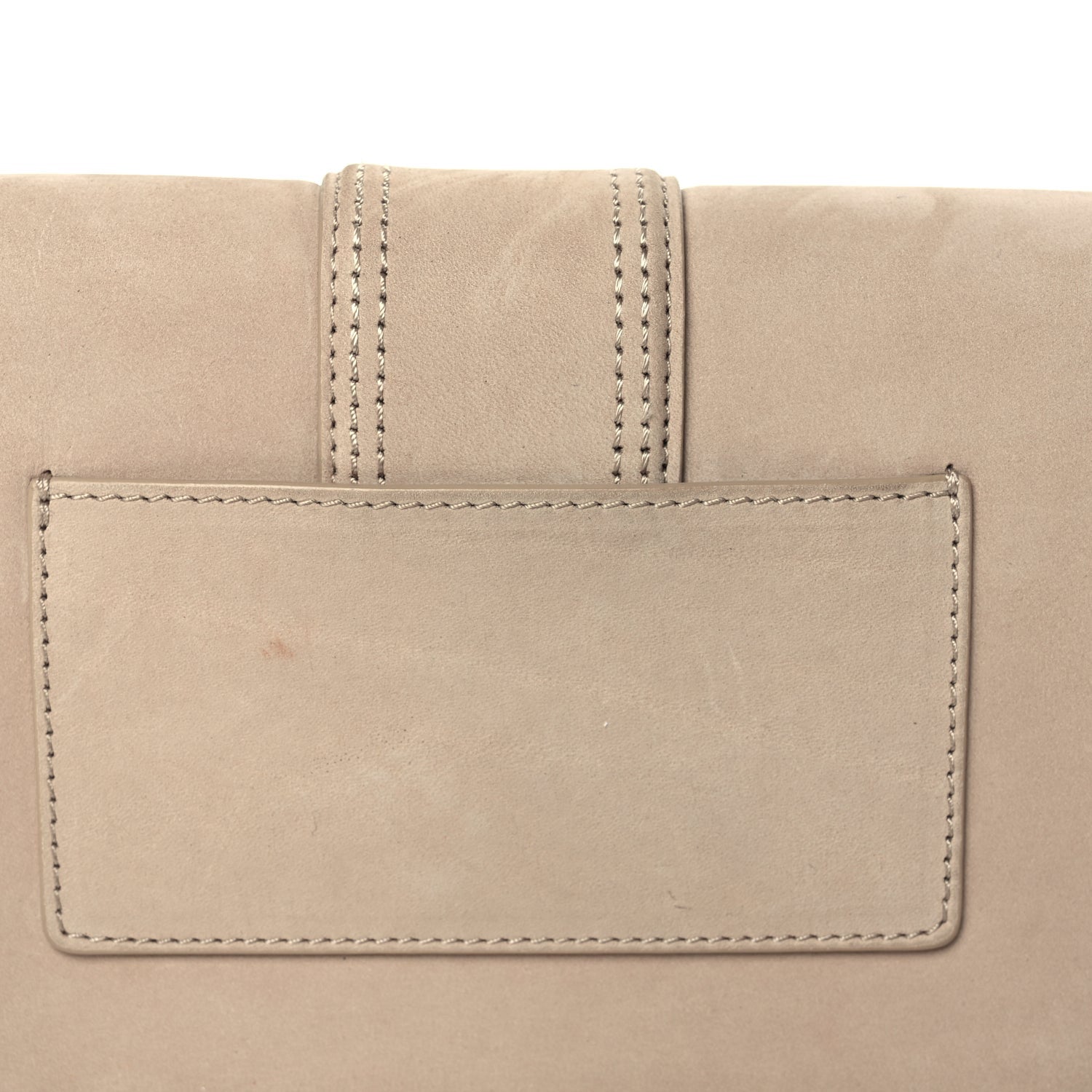 Jacquemus Suede Le Bambino Long Dark Beige 10 of 12