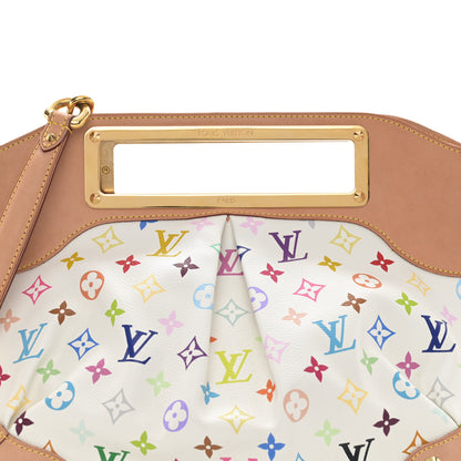 Louis Vuitton Monogram Multicolor Judy MM White 7 of 10