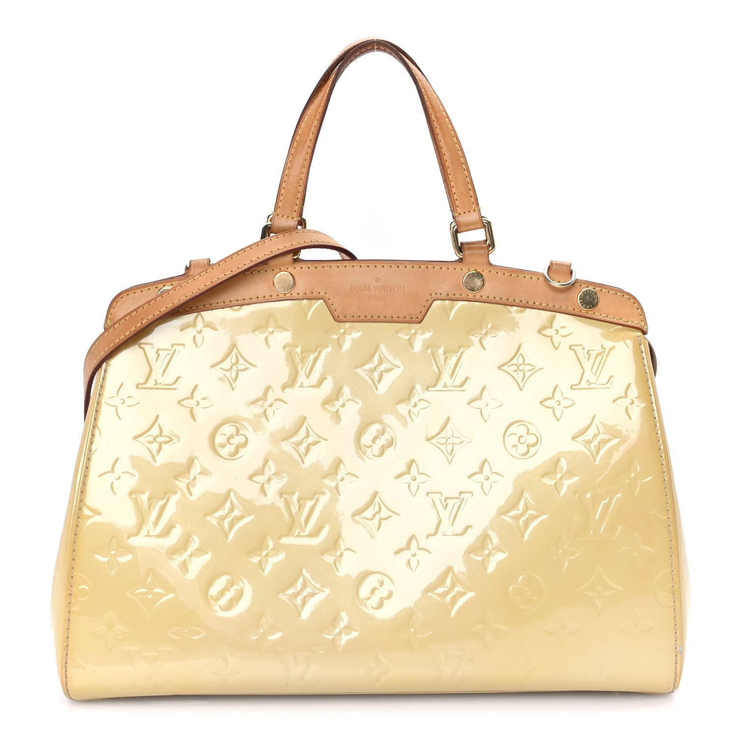 Louis Vuitton Vernis Brea MM  Blanc Corail 1 of 7