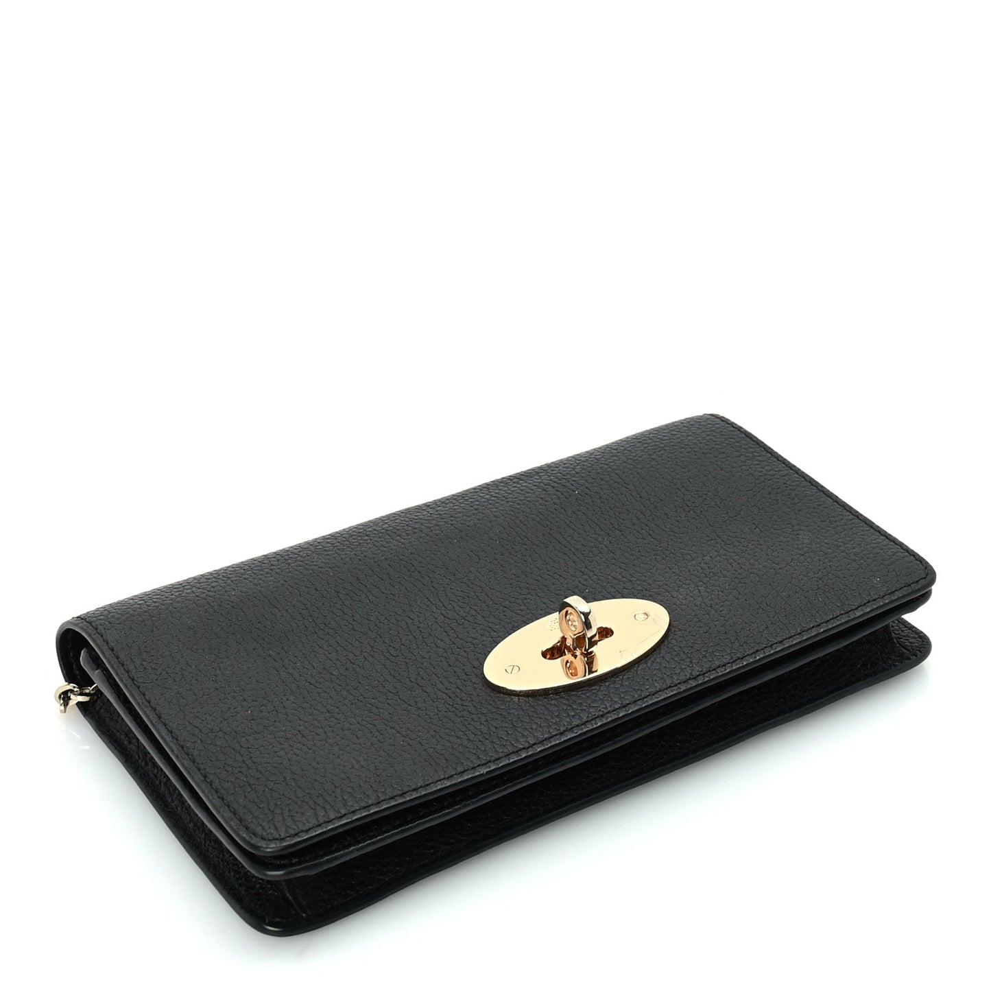 Grainy Print Bayswater Clutch Wallet Black