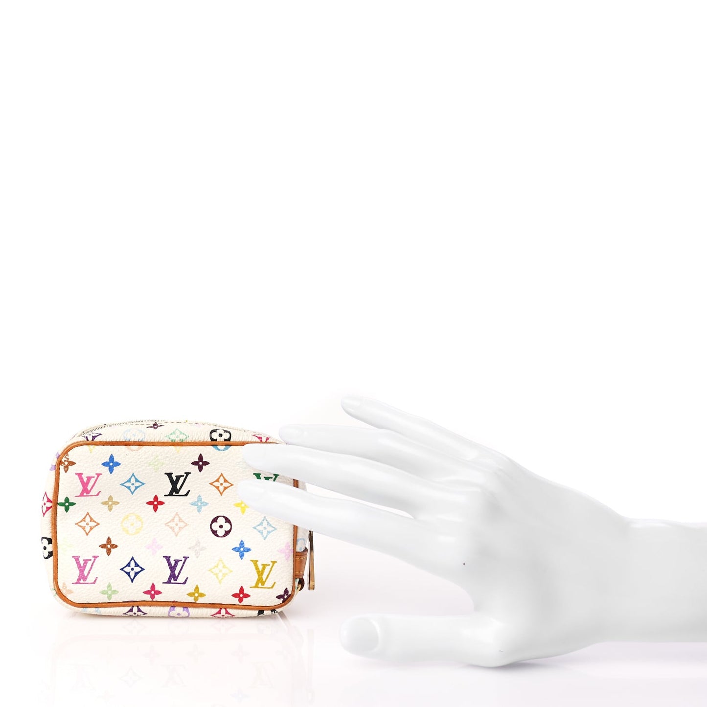 Monogram Multicolor Trousse Wapity White