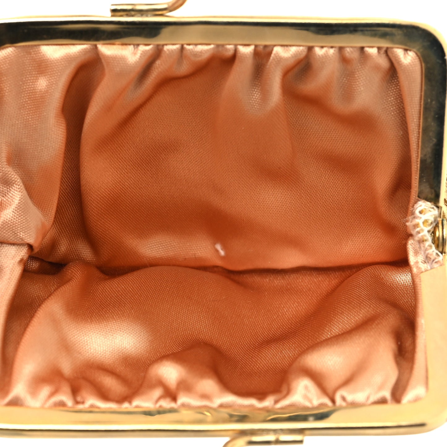 Swarovski Crystal Minaudiere Clutch Gold Silver