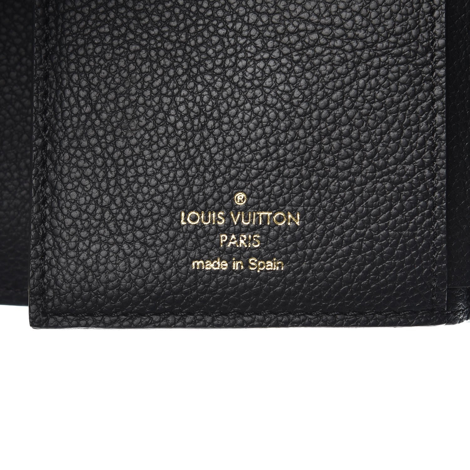 Louis Vuitton Empreinte Ariane Wallet Black 6 of 6