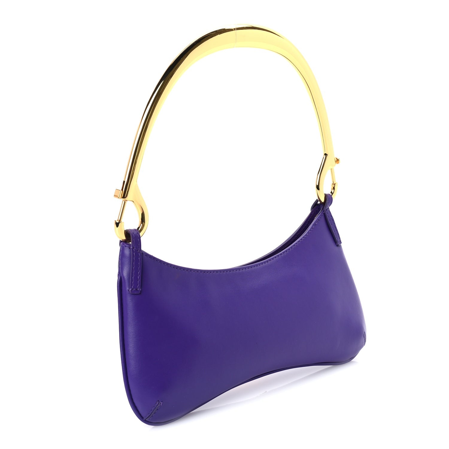 Jacquemus Smooth Calfskin Le Bisou Mousqueton  Purple 2 of 8