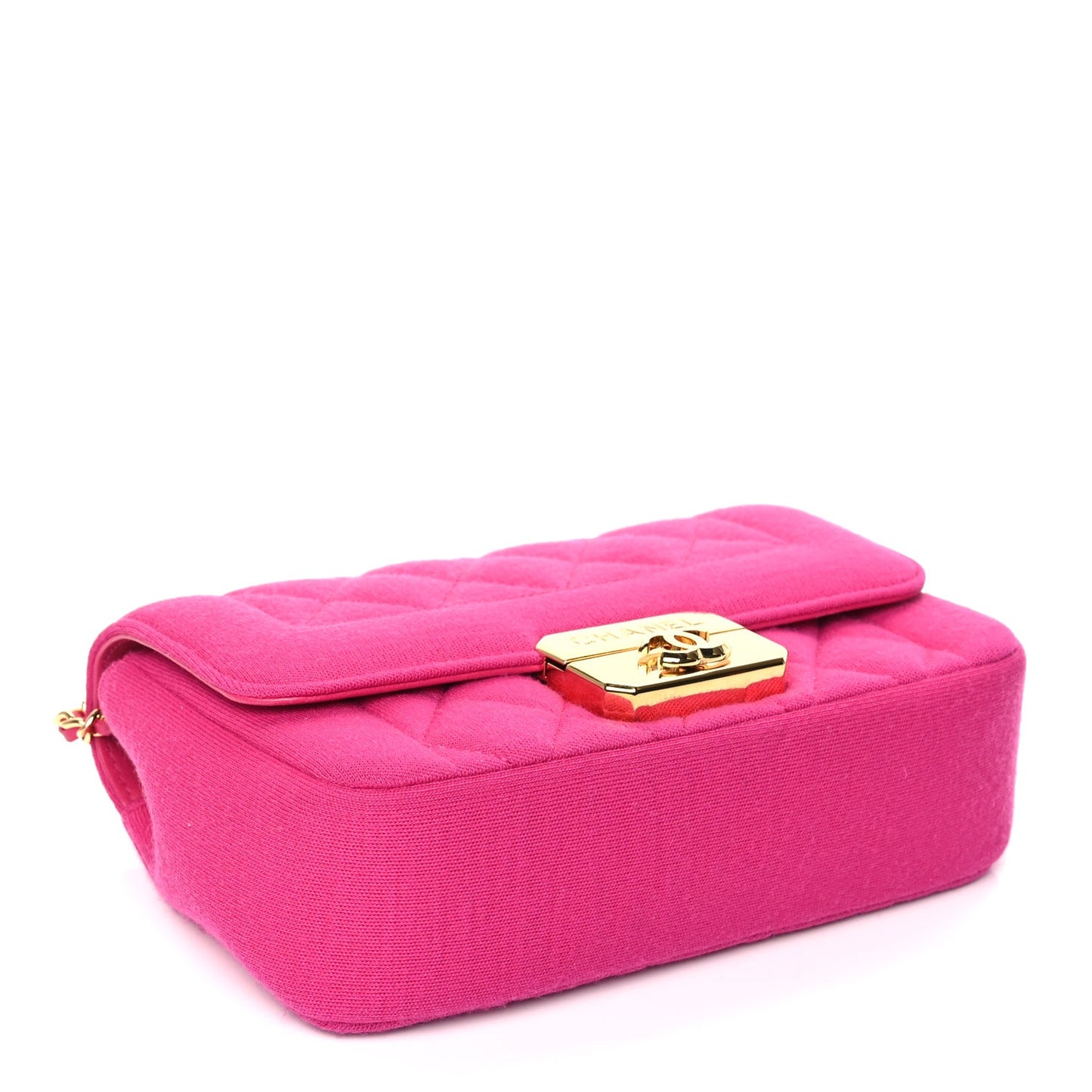 Jersey Quilted Mini Chic With Me Flap Pink