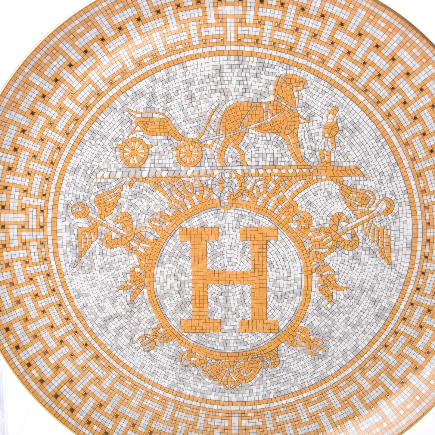 Porcelain Mosaique au 24 Tart Platter
