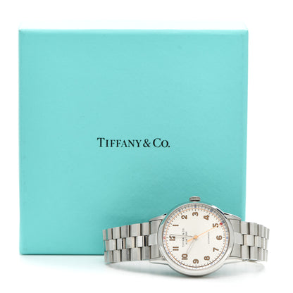 Tiffany Stainless Steel 34mm CT60 3-Hand Automatic Watch 5 of 5
