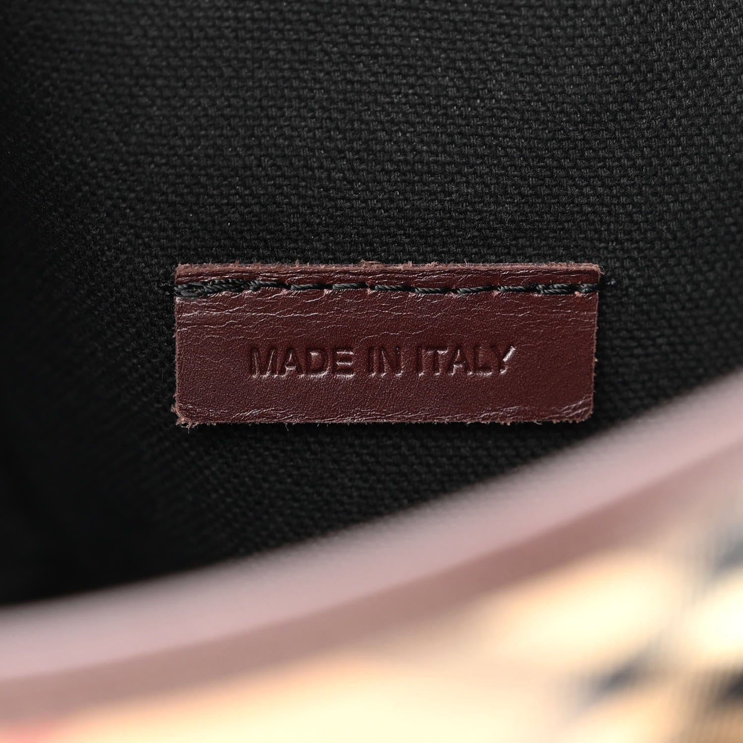 Burberry Haymarket Check Studded Tote Chocolate 7 of 11