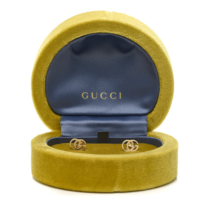 Gucci 18K Yellow Gold GG Tissue Stud Earrings 5 of 5