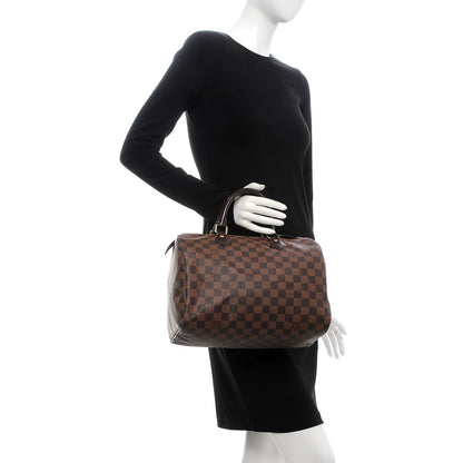 Louis Vuitton Damier Ebene Speedy 30 2 of 9